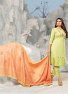 Green Colour Aitbaar Vol 6 Kiana New Latest Daily Wear Reyon Dress Collection 606